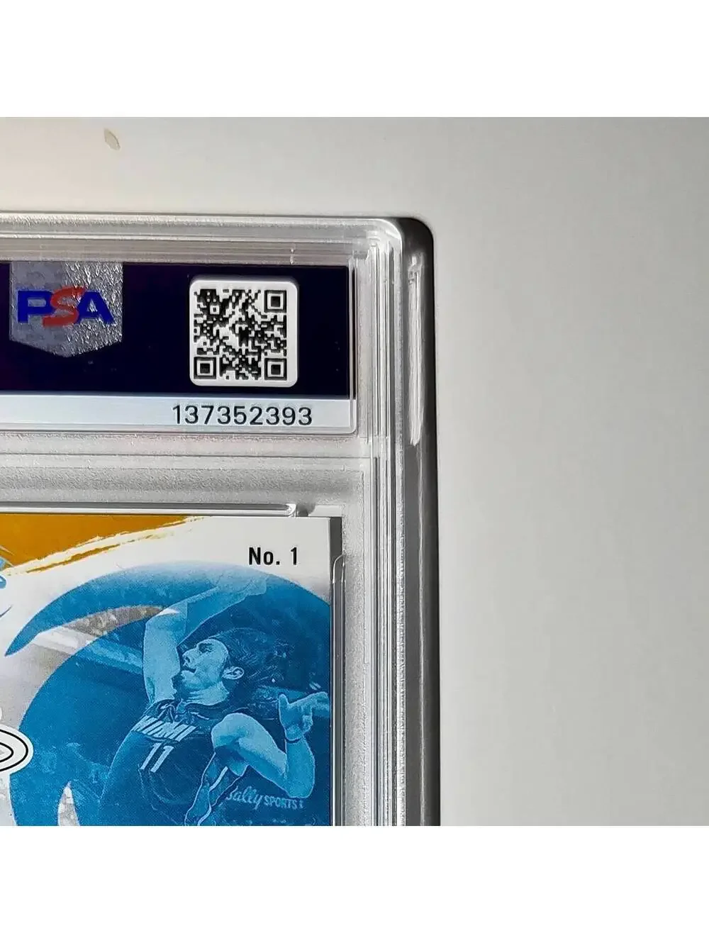 Jaime Jaquez Jr. 2023 Panini Hoops Premium Attack the Rack #1 Disco Prizm PSA 9